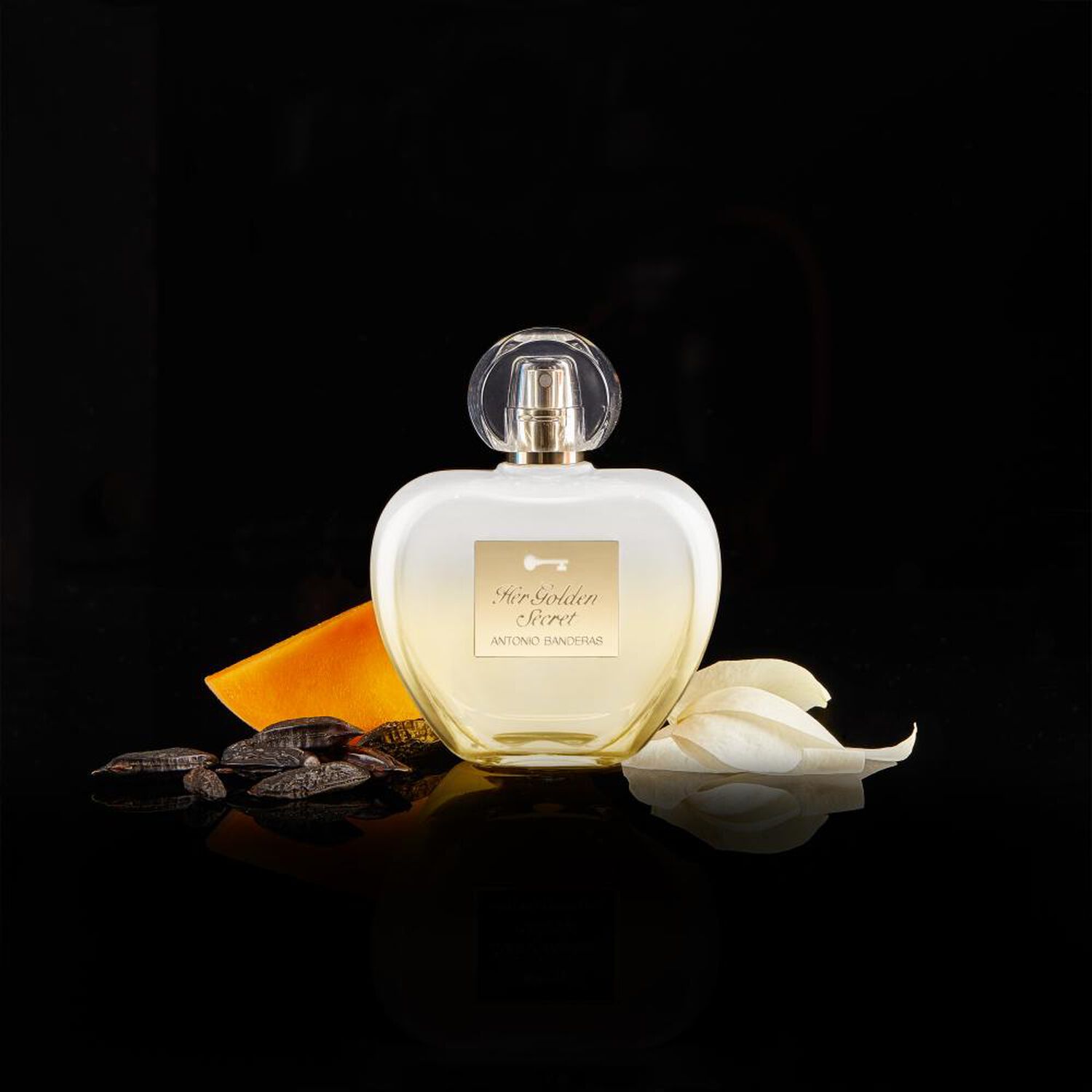Set De Perfumer&iacute;a Mujer Her Secret Golden Banderas / 50 Ml / Edt + Loci&oacute;n Corporal 75 Ml image number 3.0