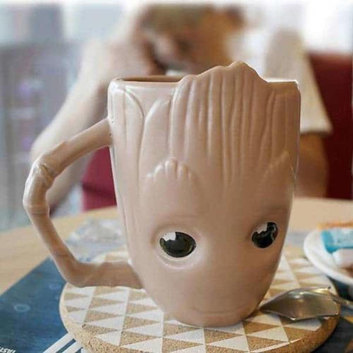 Taza Xl Ceramica 3d Baby Groot Marvel 600 Ml image number 1.0