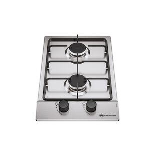 Encimera A Gas 2 Platos Parrilla Pletina Km2gx Inox