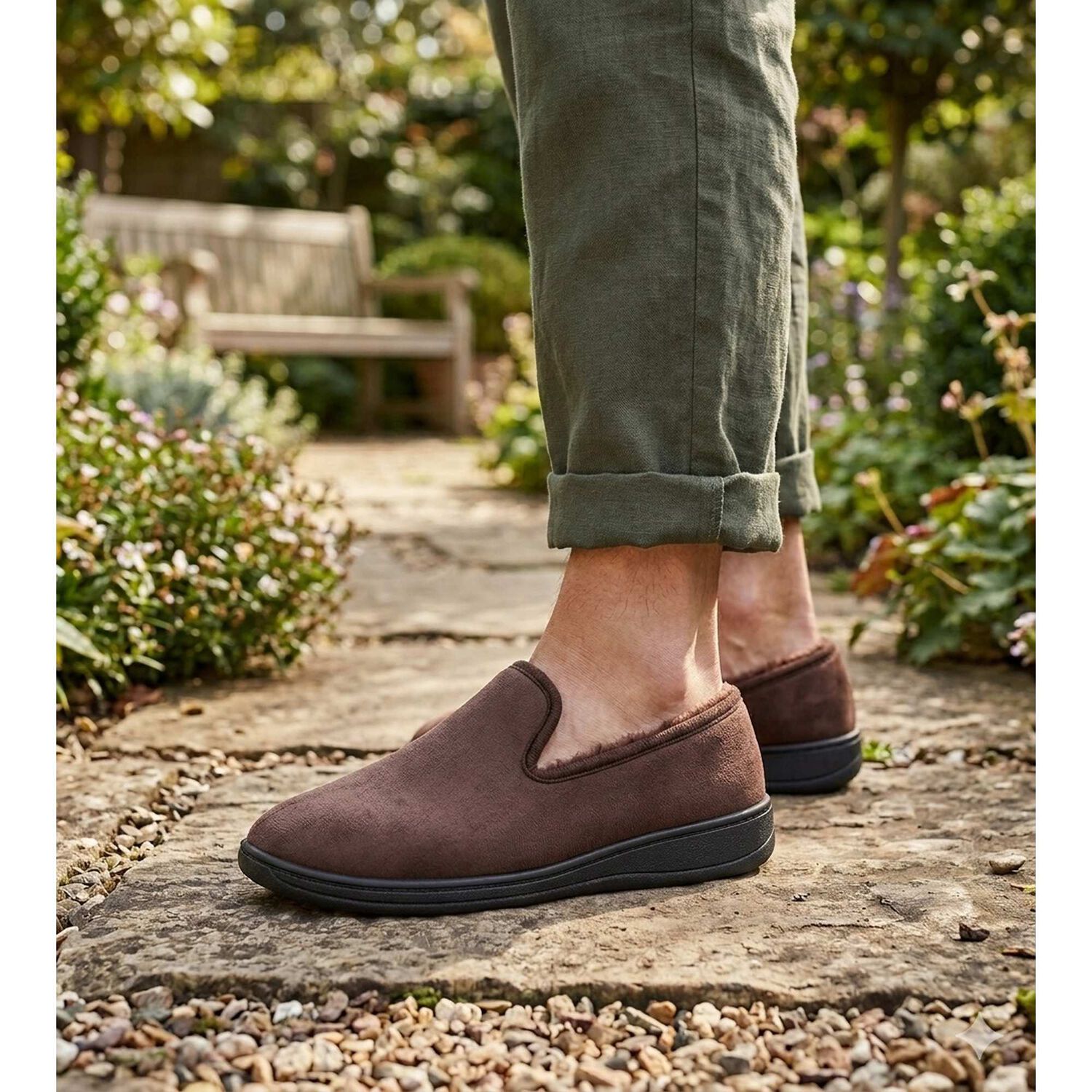 Pantufla Matthi Cafe Passer image number 4.0