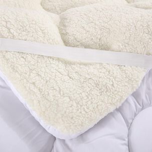 Cubrecolch&oacute;n Illusions Topper Sherpa / 2 Plazas