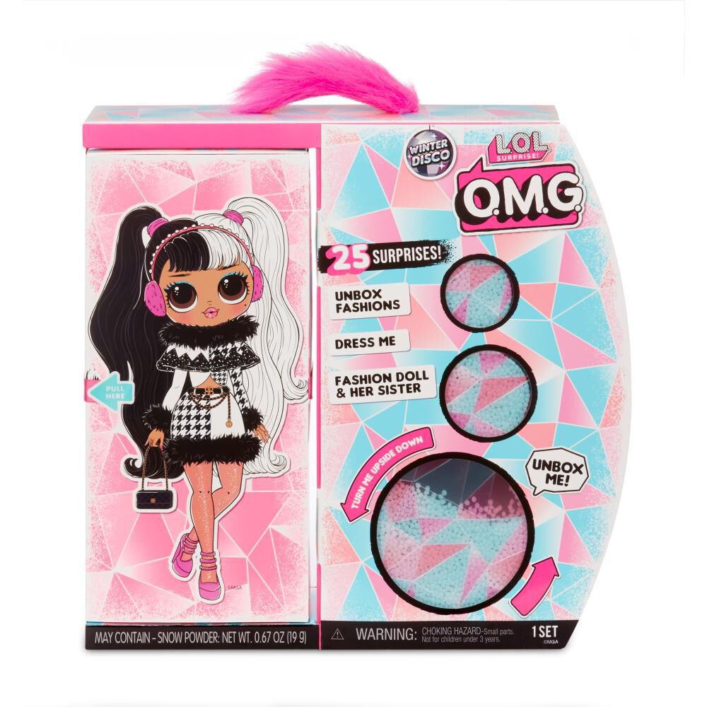 Mini Mu&ntilde;eca L.O.L Omg Mu&ntilde;eca De Invierno Con Hermana Dollie image number 0.0