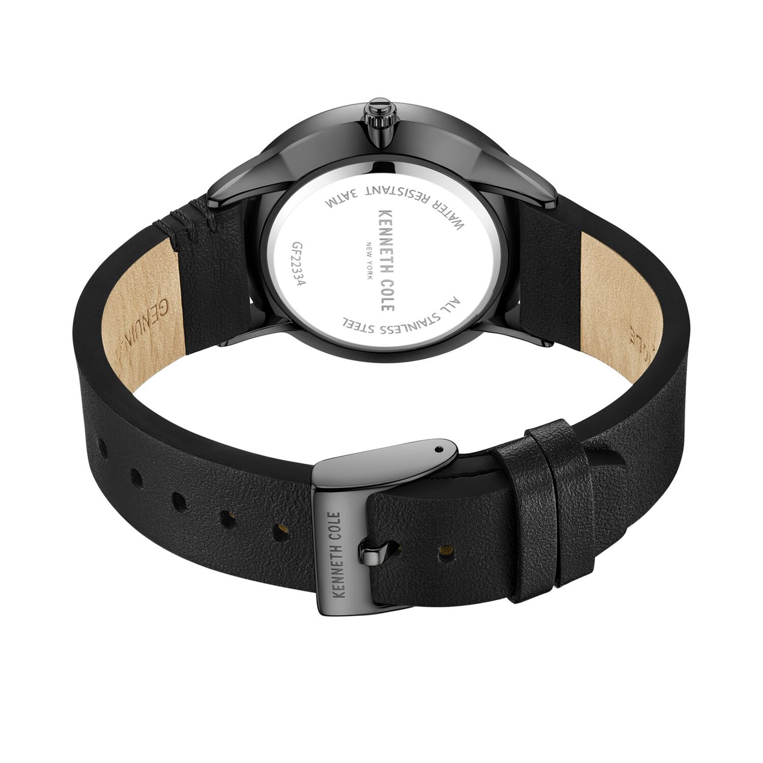 Reloj Kenneth Cole New York Kcwgf2233403 Negro image number 1.0