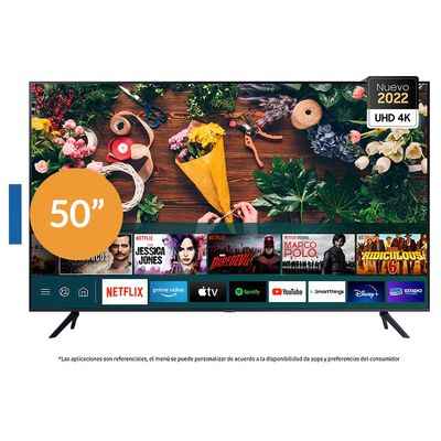 Led 50" Samsung AU7090 / Ultra HD 4K / Smart TV 2022