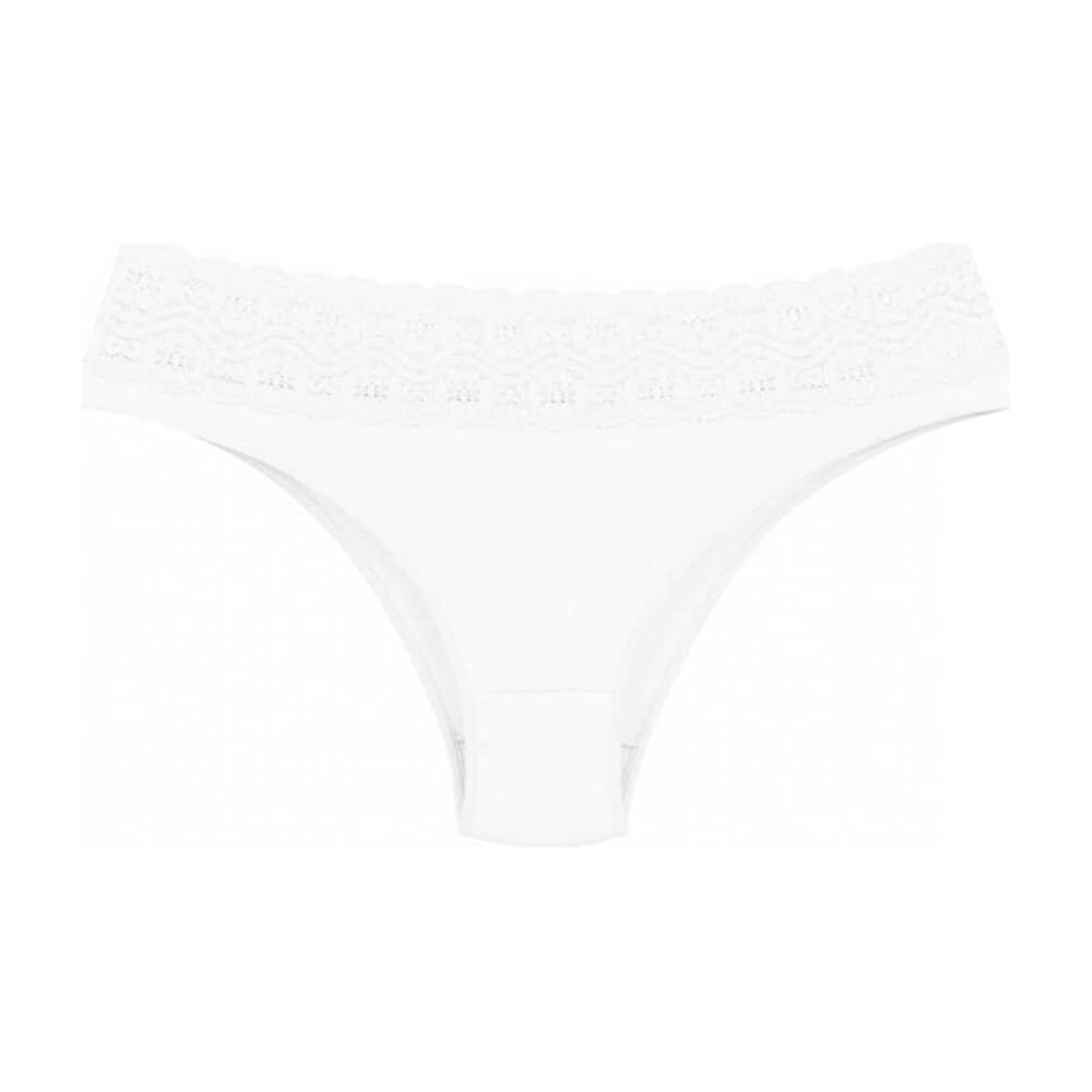 Bikini Algod&oacute;n Con Encaje Blanco 2rios image number 3.0