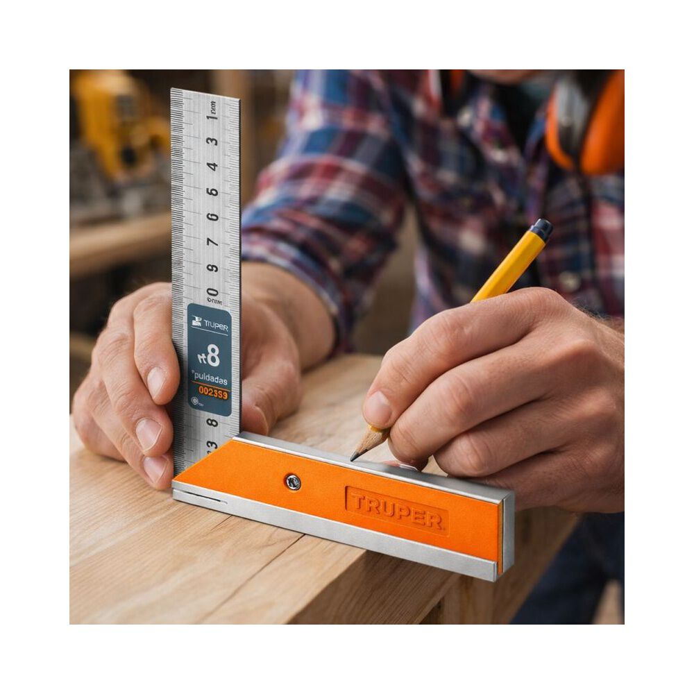 Escuadra Carpintera 8 Truper Profesional image number 1.0