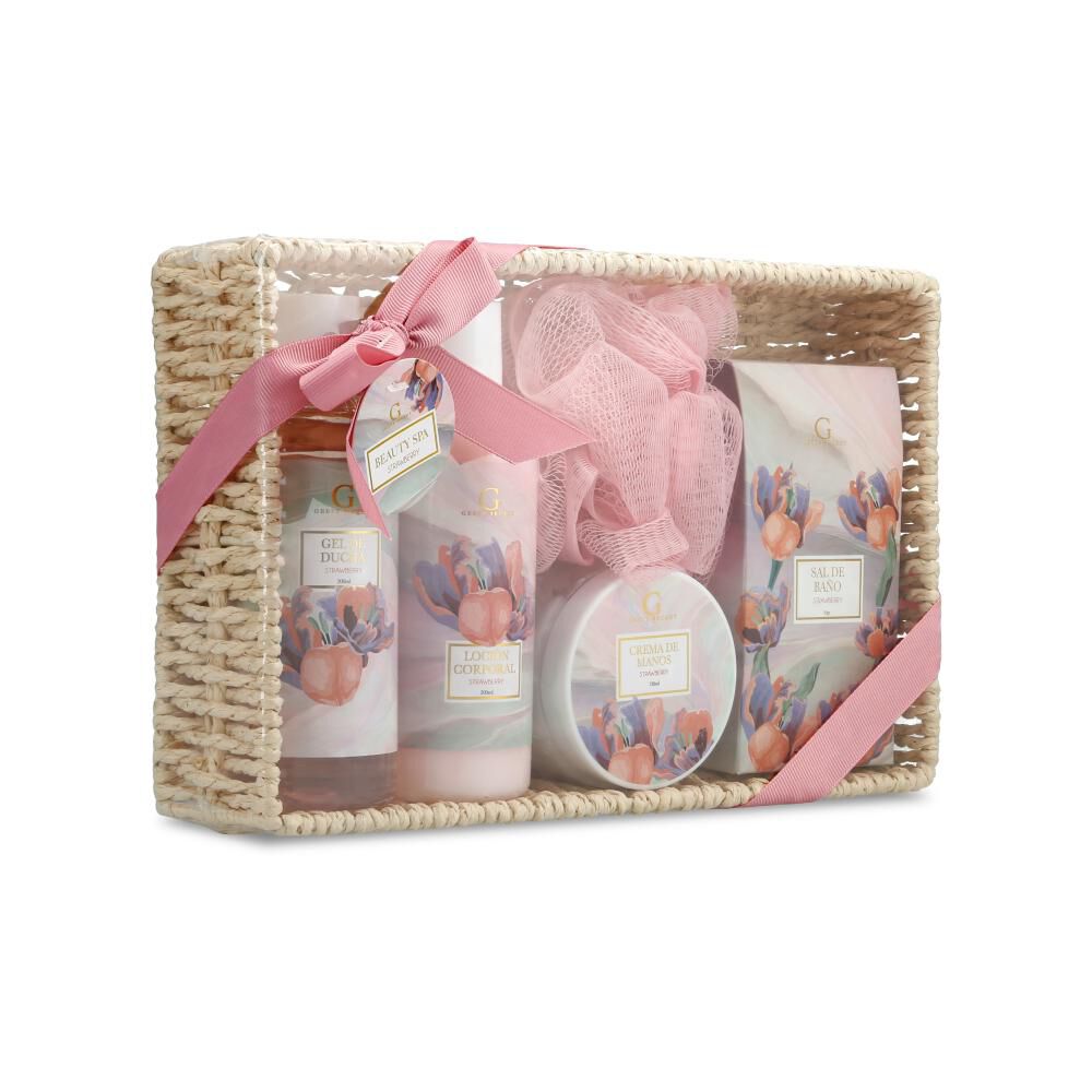 Set De Tratamientos Pack Geeps Secret / 120 Ml + 200 Ml + 200 Ml + 50 Gr / + Crema De Manos 120 Ml + Loción Corporal 200 Ml + Gel De Ducha 200 Ml + Sal De Baño 50 Gr image number 1.0