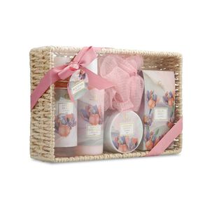 Set De Tratamientos Pack Geeps Secret / 120 Ml + 200 Ml + 200 Ml + 50 Gr / + Crema De Manos 120 Ml + Loción Corporal 200 Ml + Gel De Ducha 200 Ml + Sal De Baño 50 Gr