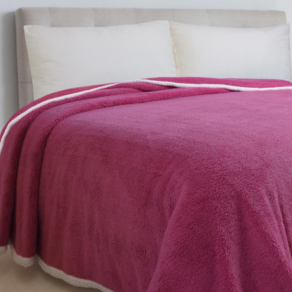 Frazada Sherpa Belle Noite Doble / King image number 0.0