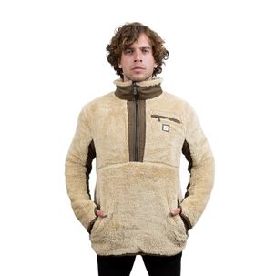 Poler&oacute;n Shaggy Lander Taupe Hombre Falcone