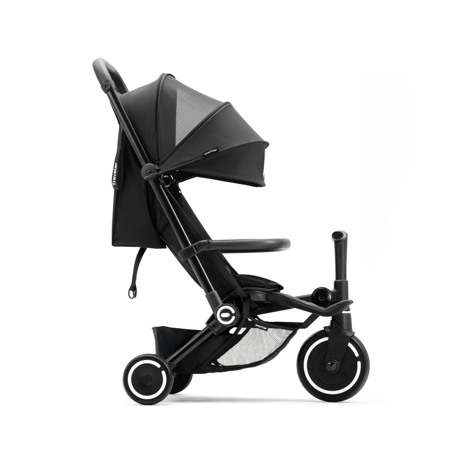 Coche Triciclo Traveler Negro image number 4.0
