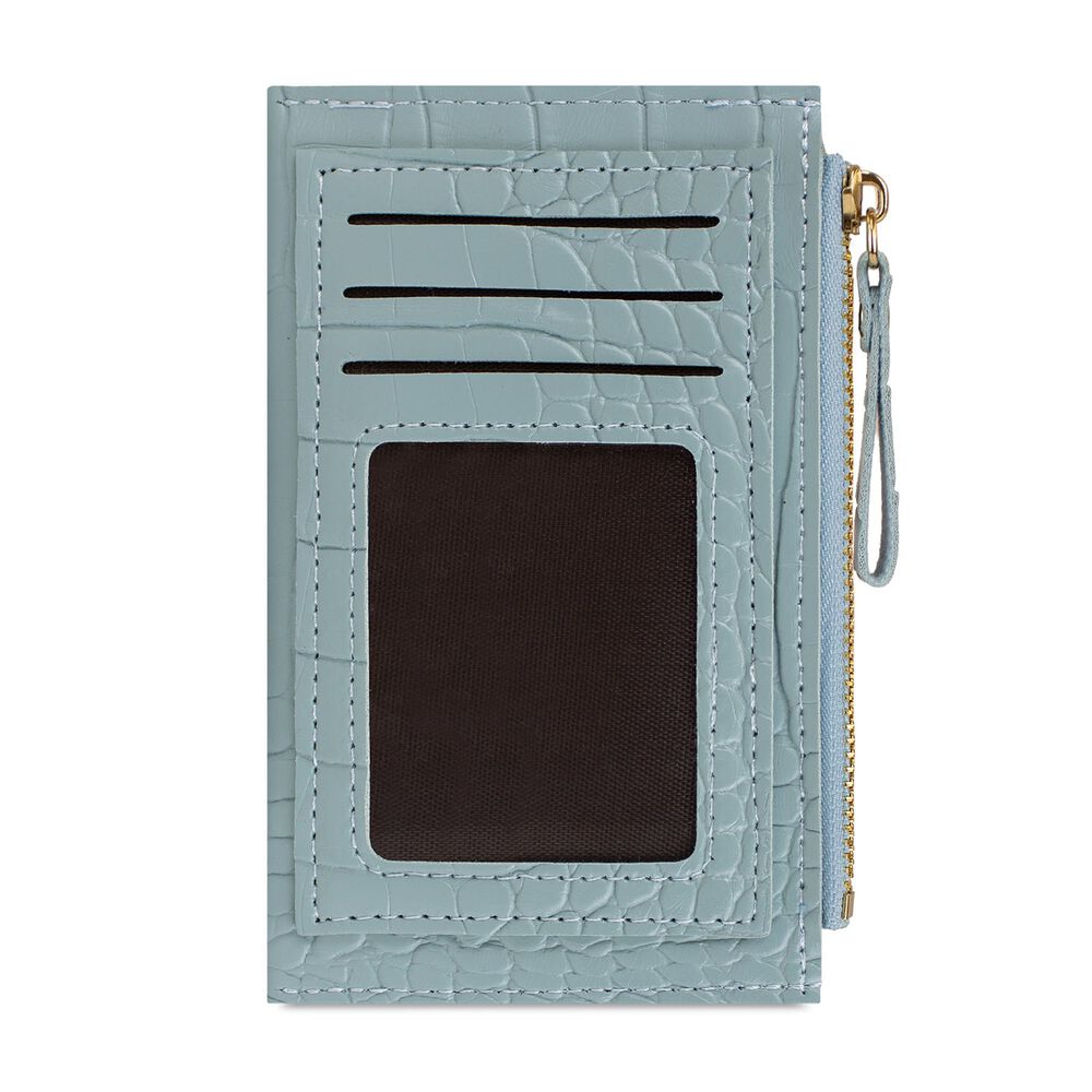 Billetera Tarjetero Mujer Con Monedero Zoe Celeste Carven image number 4.0