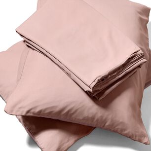 Juego De S&aacute;banas Nautica 3piezas Microfibra 1,5 Plazas Rosado