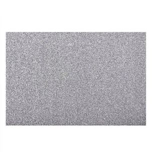 Goma Eva Glitter 40x60cm 2mm Plata Torre