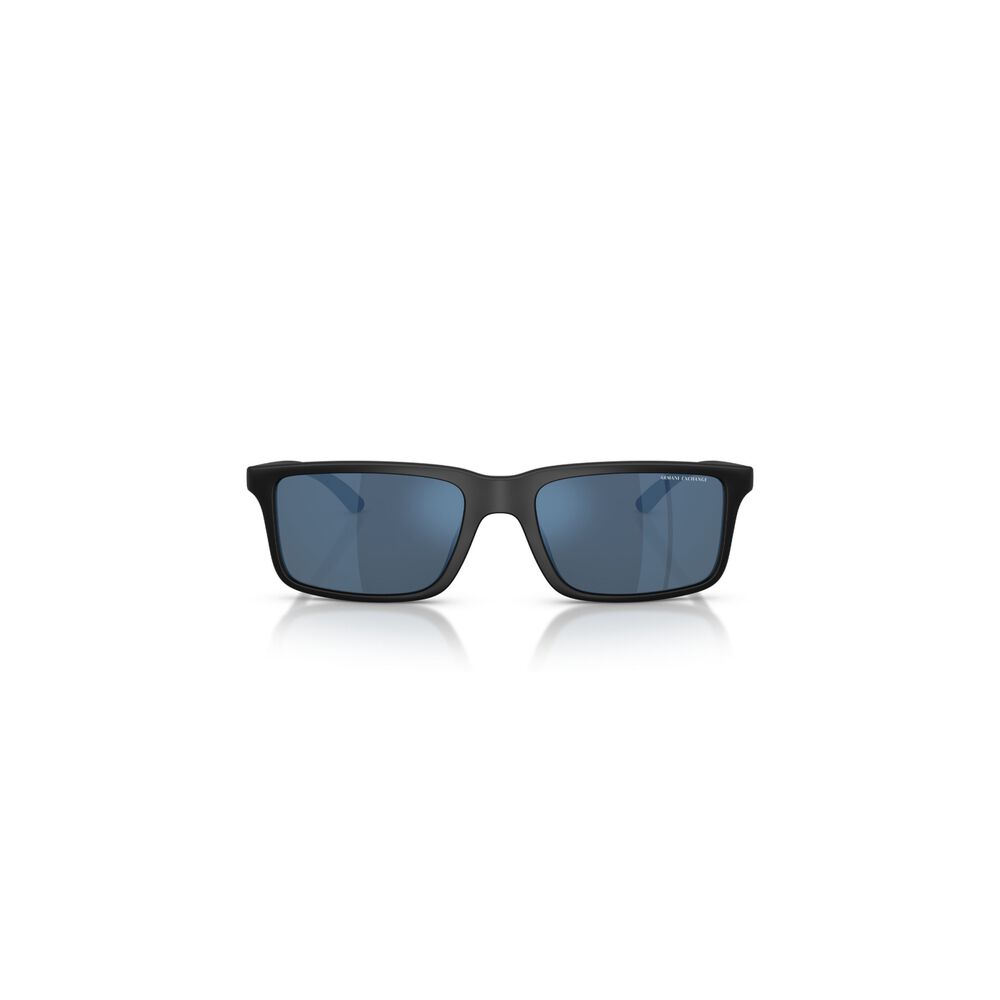 Lentes De Sol Negro Espejados Armani Exchange image number 0.0