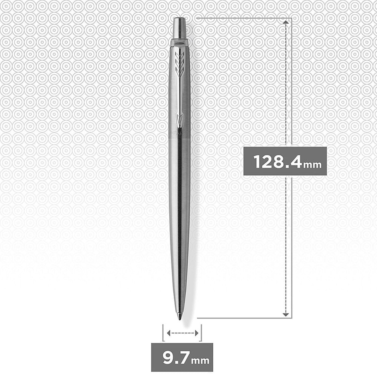 Parker Jotter Set Bol&iacute;grafo + Portaminas Acero Inoxidable Borde Cromado image number 4.0