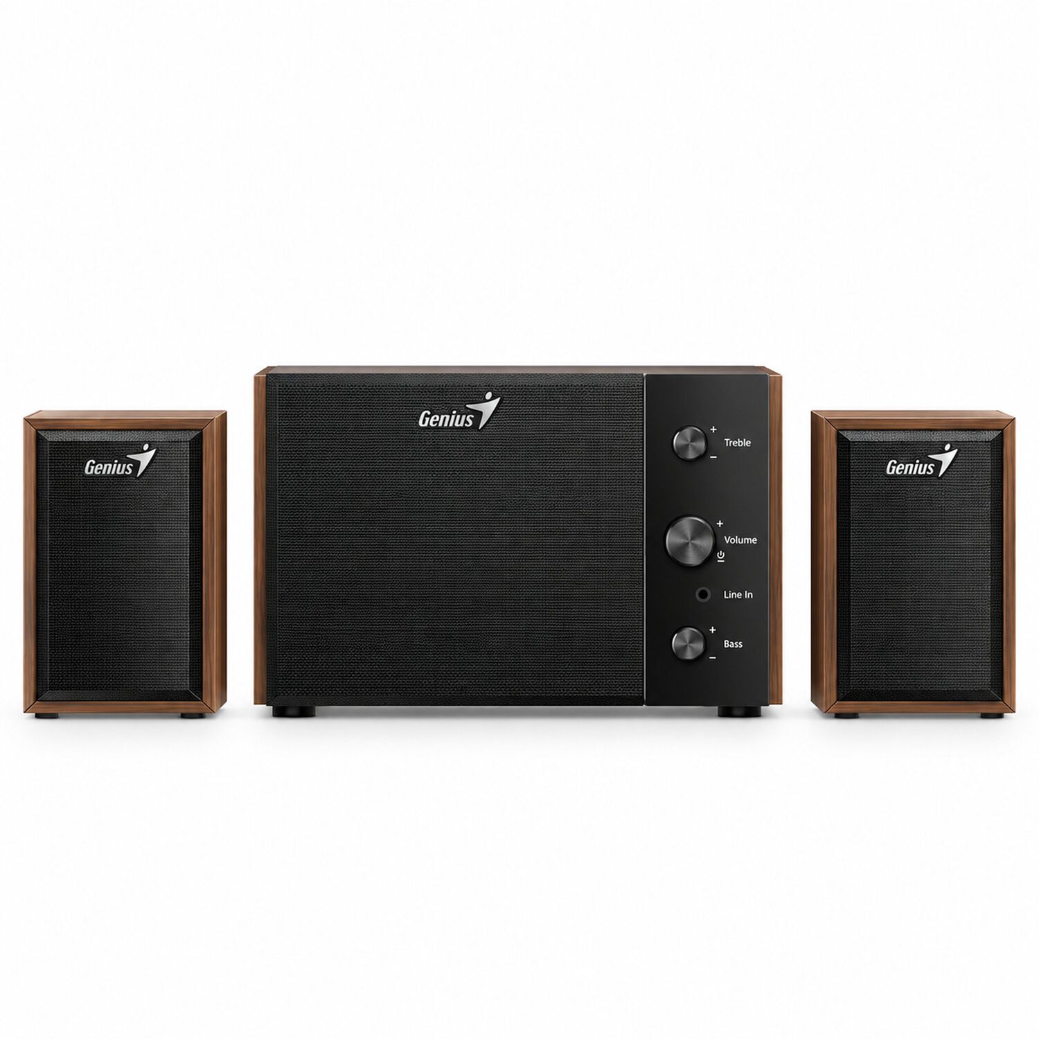 Subwoofer Multimedia Audio Stereo 2.1 Aux In 3.5mm Sw-350 image number 3.0