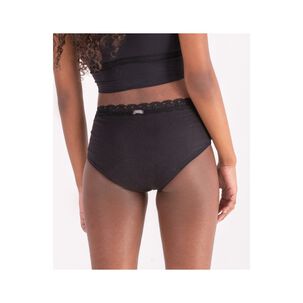 Calz&oacute;n Menstrual Adolescente Negro 2rios