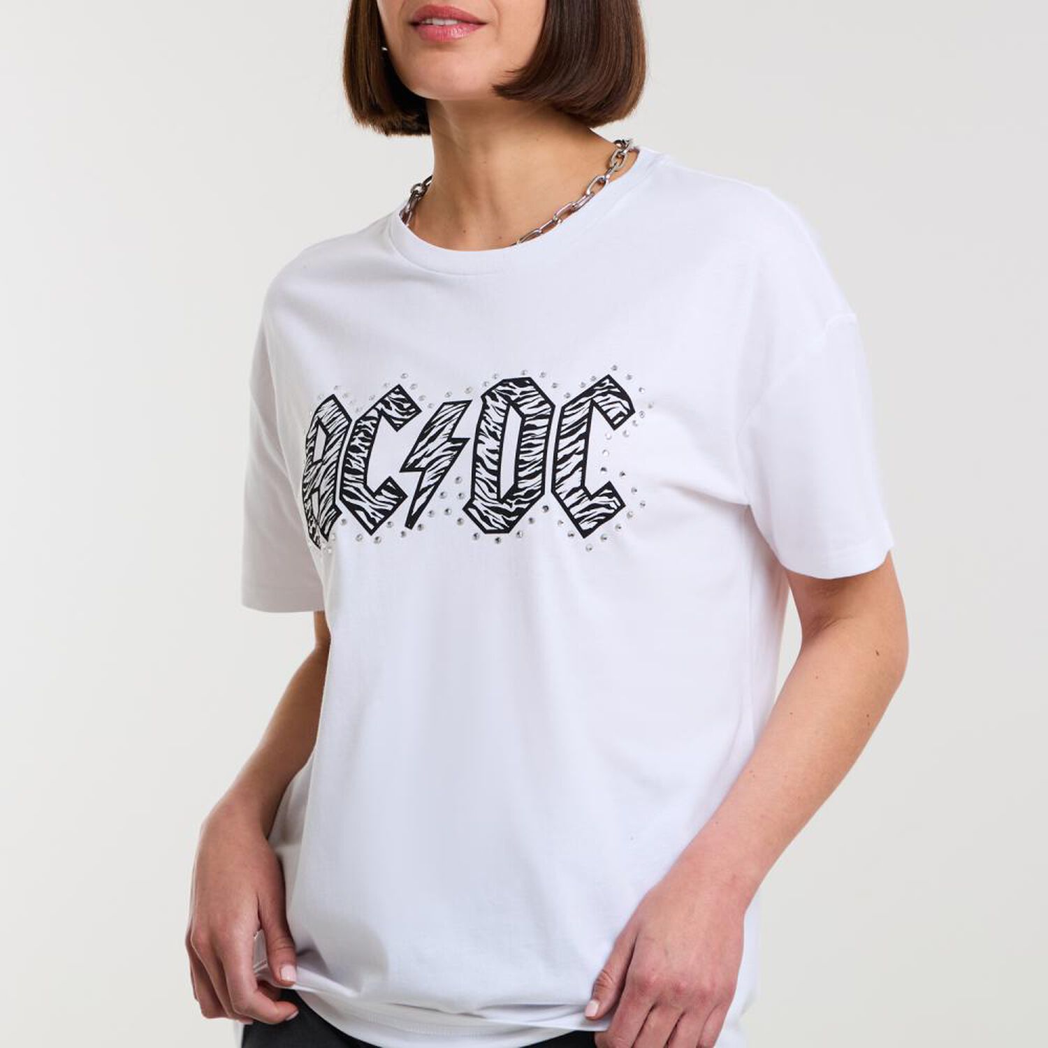 Polera Manga Corta Cuello Redondo Mujer Rolly Go image number 4.0