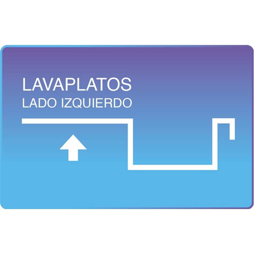Lavaplatos Sobreponer 1000x500 Comb. Izquierdo Splendid image number 3.0