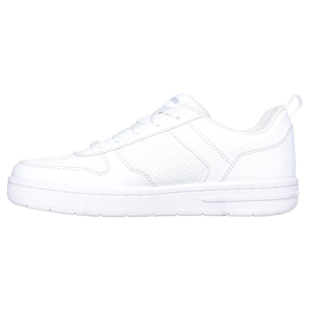 Zapatilla Infantil Niño Skechers Smooth Street-genzo Wht image number 4.0