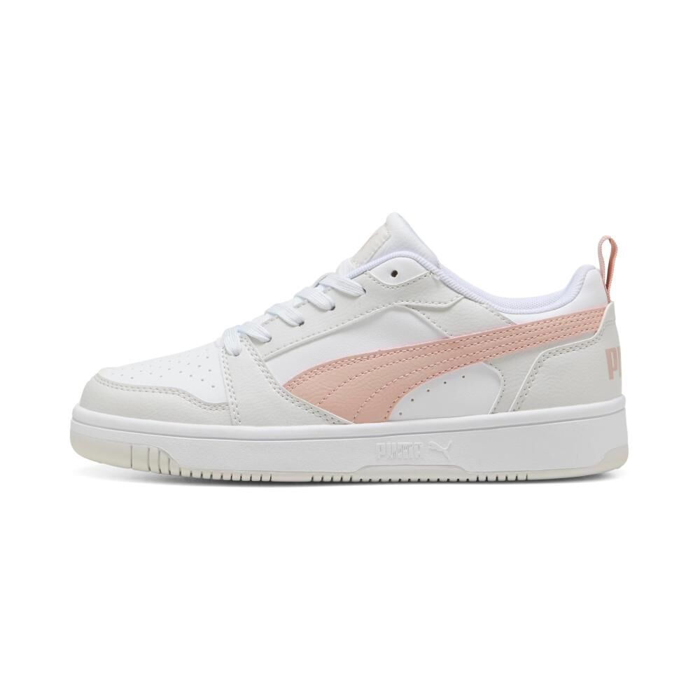 Zapatilla Urbana Mujer Puma Rebound V6 Low Wns Rosado image number 2.0