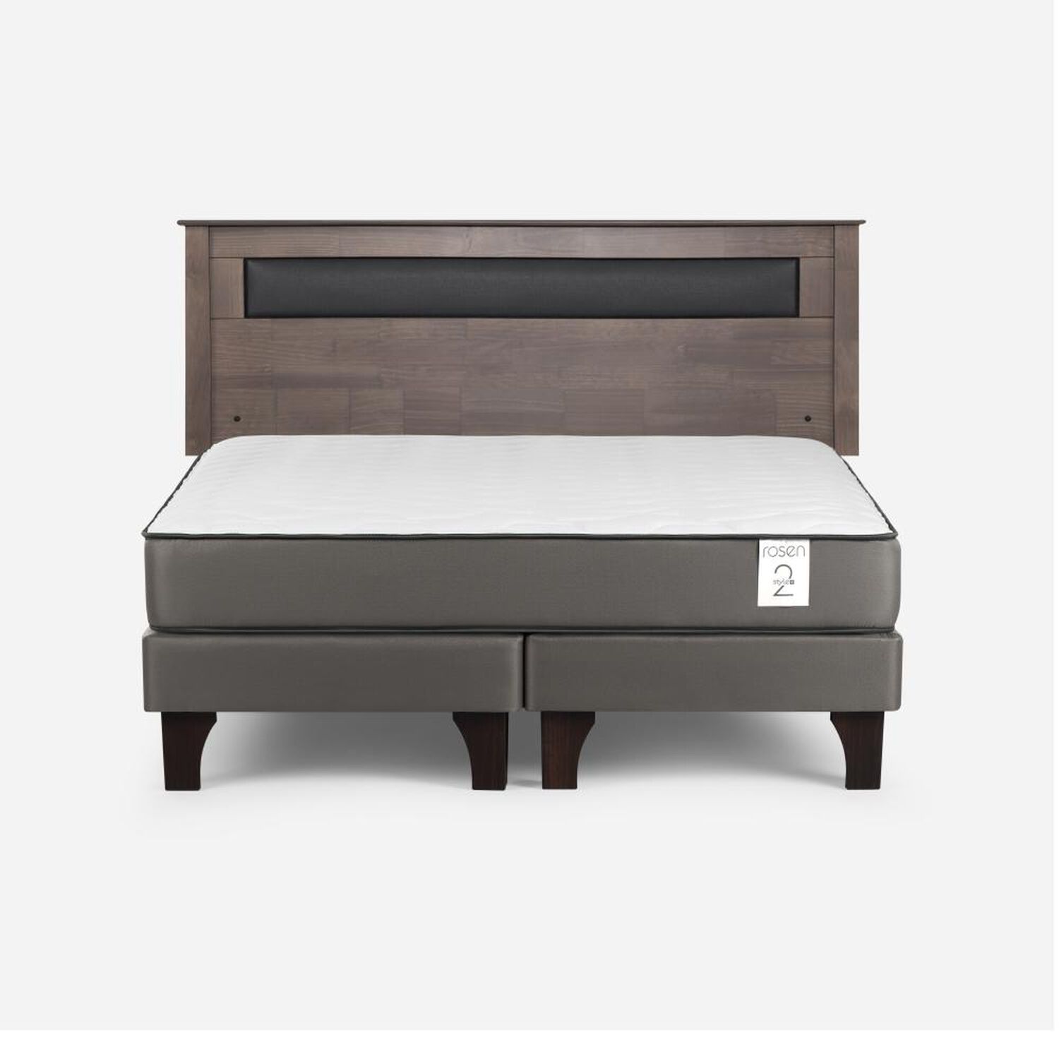 Cama Europea Rosen New Style 2 Plus / King / Base Dividida + Respaldo image number 0.0