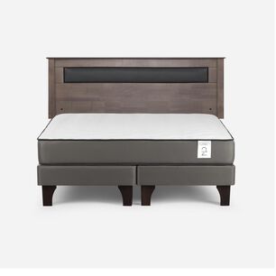 Cama Europea Rosen New Style 2 Plus / King / Base Dividida + Respaldo