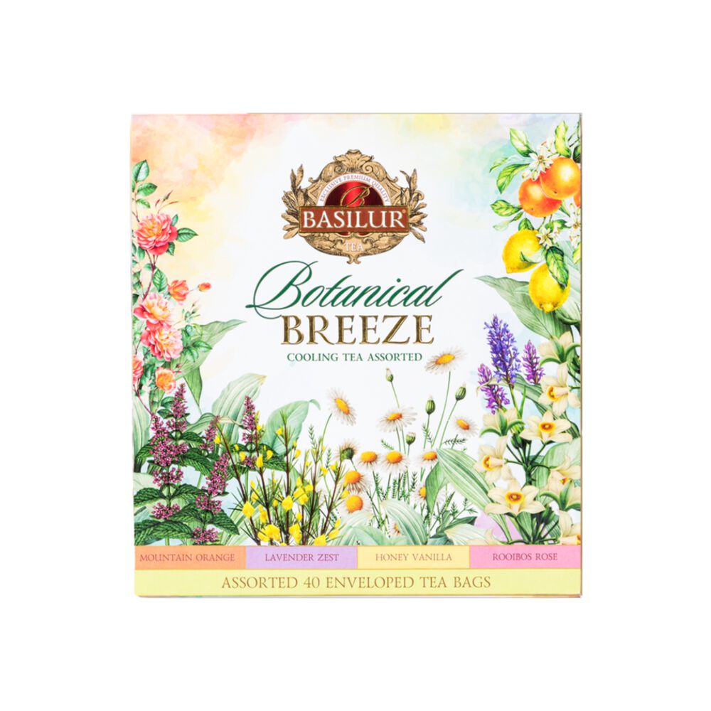 Te Negro Verde Surtido Basilur Botanical Breeze 40 Bolsas image number 4.0