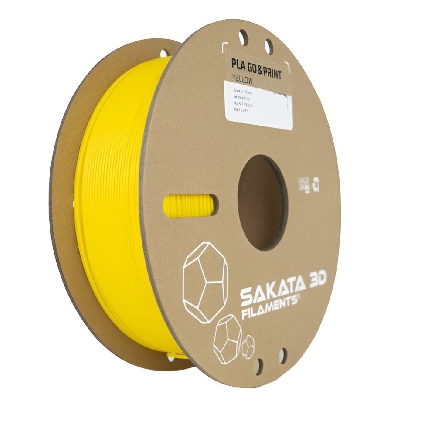 Filamento Sakata Pla Go&print Amarillo 1.75mm 1kg image number 0.0
