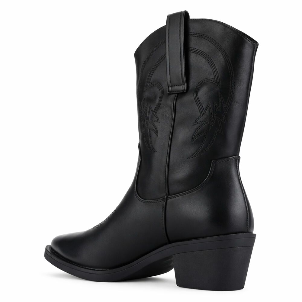 Botin Negro Mujer Casual Chalada West image number 3.0