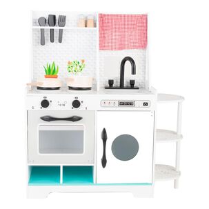 Cocina De Madera Gamepower Gris/calipso Con Accesorios