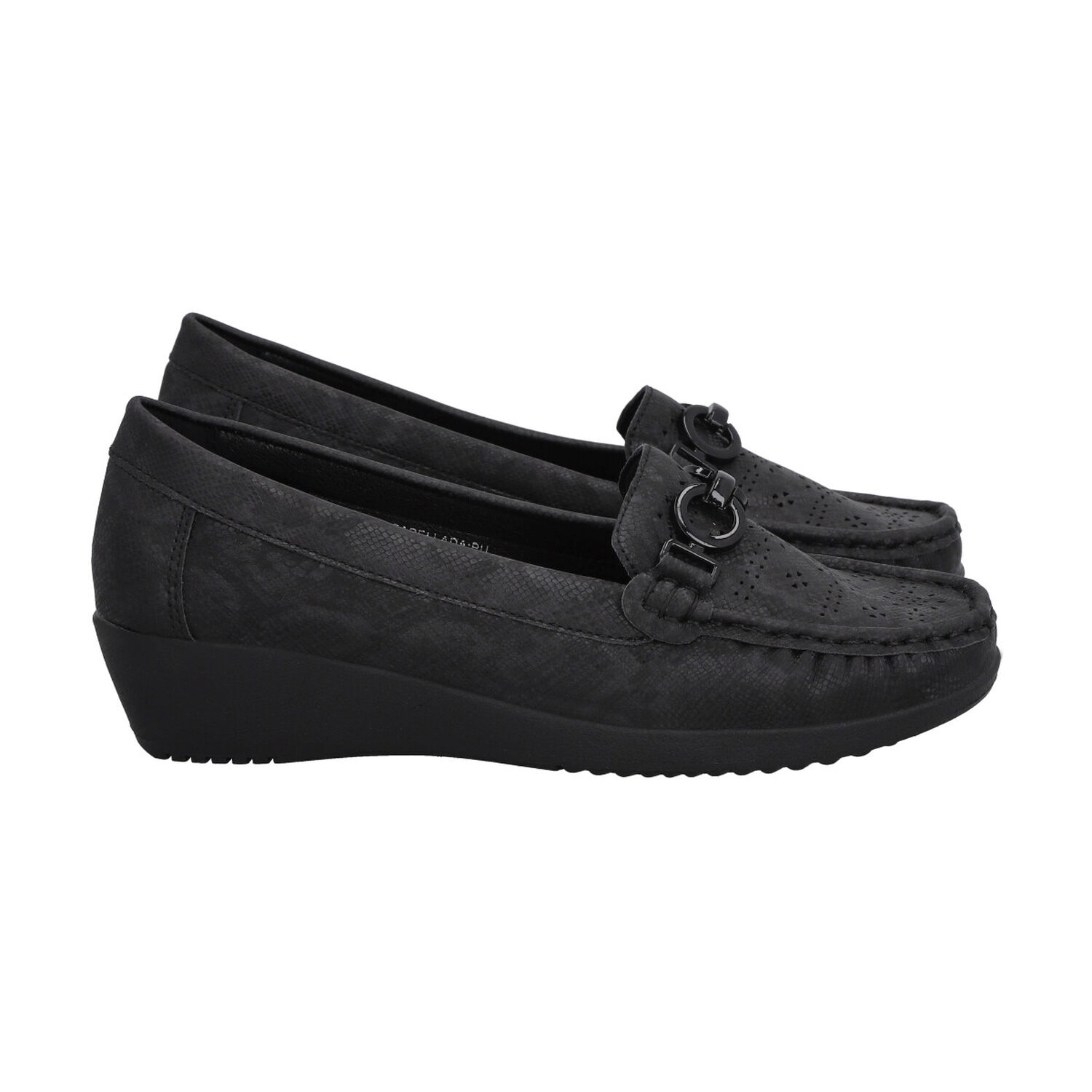 Mocas&iacute;n Mujer Negro Lali 3 Police image number 2.0