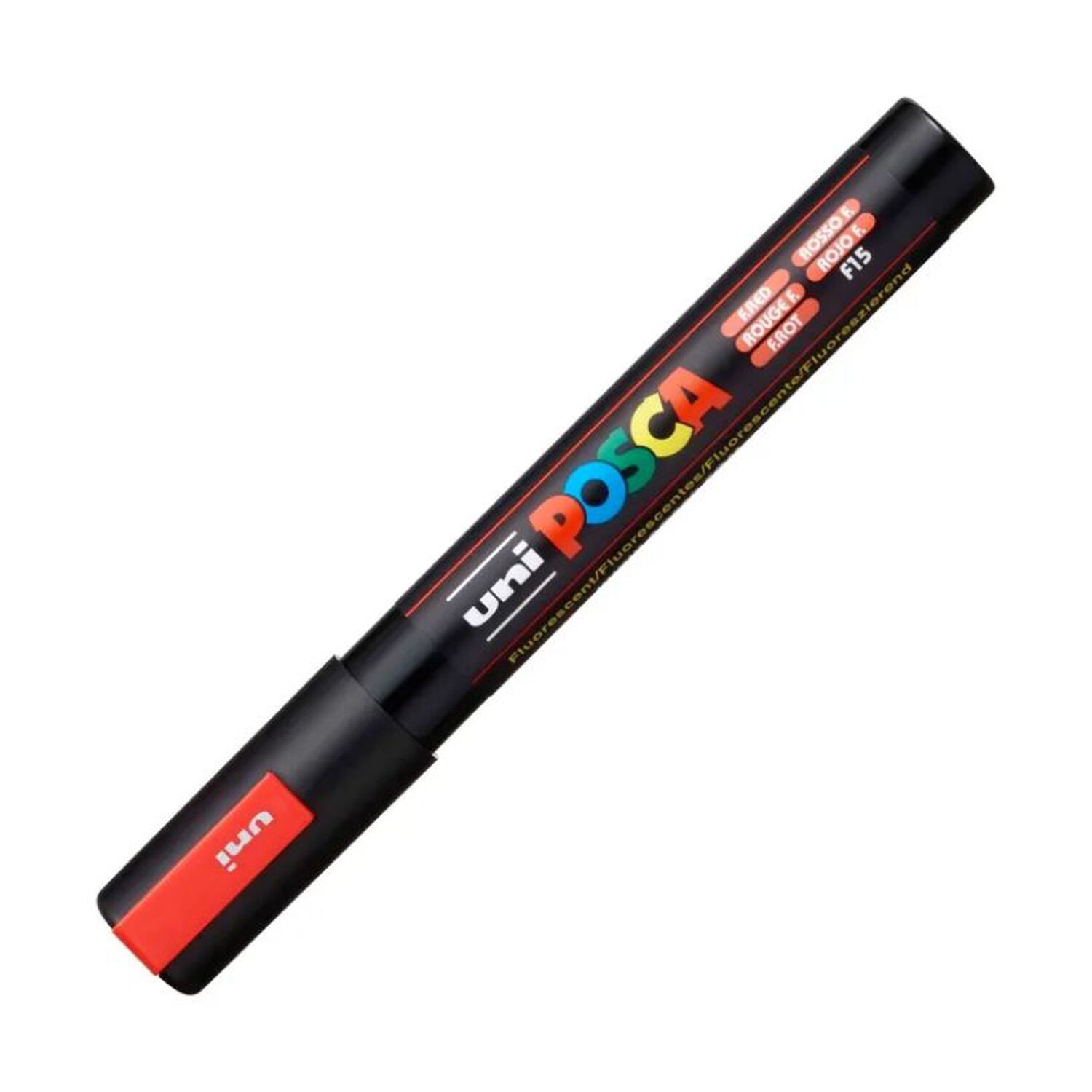 Marcador Acr&iacute;lico Rojo Fluor 5m Posca image number 1.0
