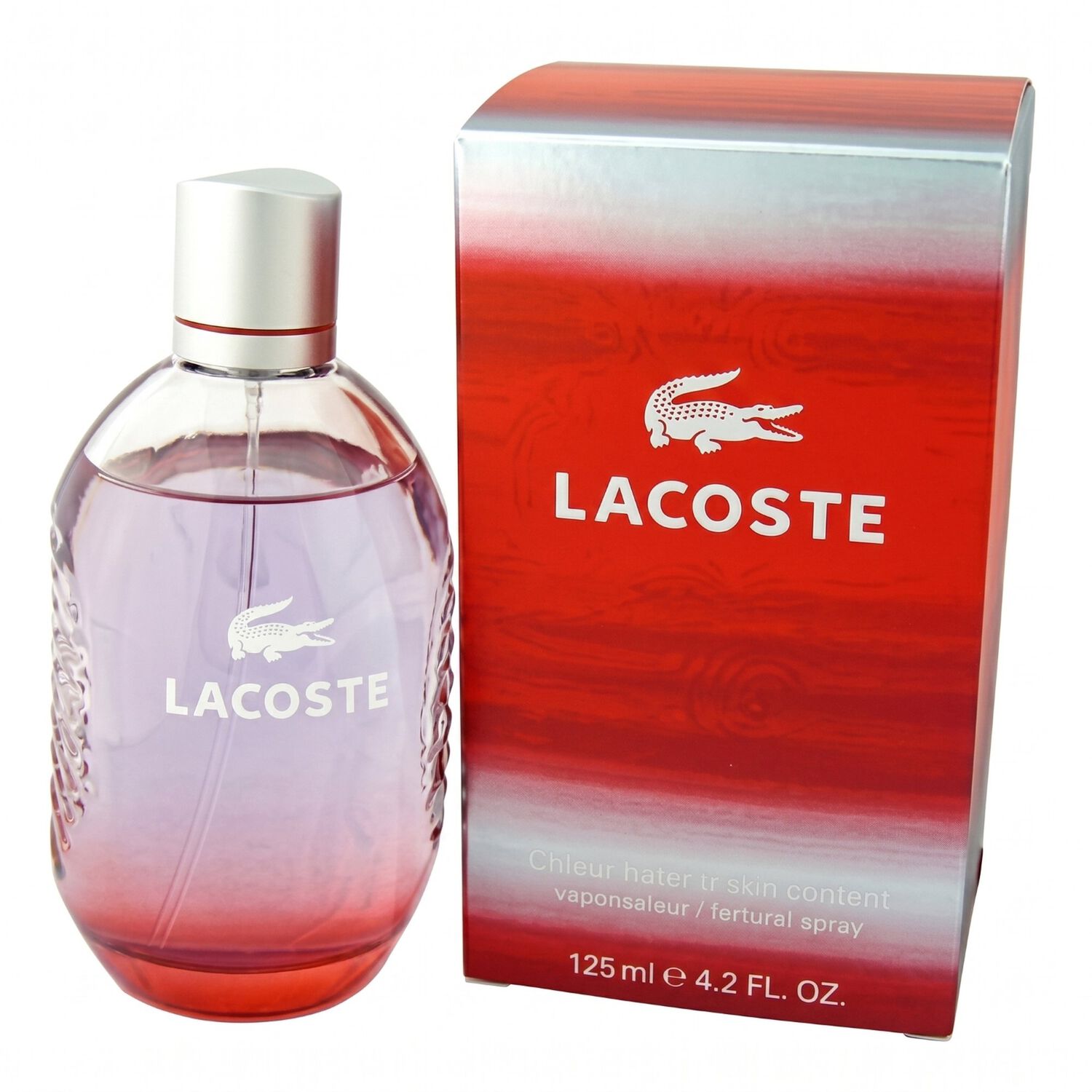 Lacoste Red Men Edt 125ml image number 0.0
