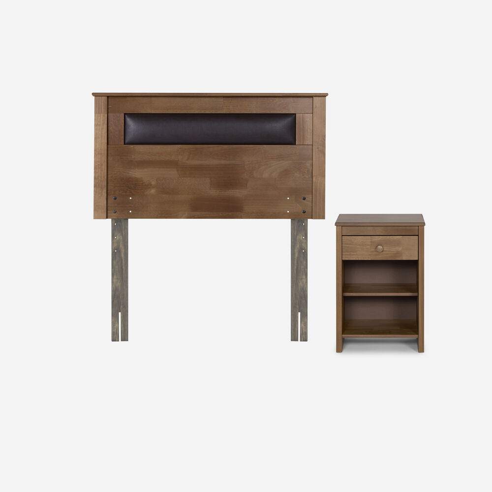 Cama Europea Rosen New Style 4 Plus / 1.5 Plazas / Base Normal + Set De Maderas Ferrara image number 2.0