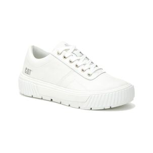 Zapatilla Urbana Mujer Caterpillar Amp Canvas Blanco