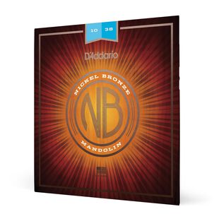Set De Cuerdas Mandol&iacute;na Bronze 10-38 Nbm1038 Daddario