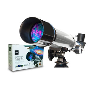 Telescopio Portable 50x360mm Con Maleta Mlab 7709