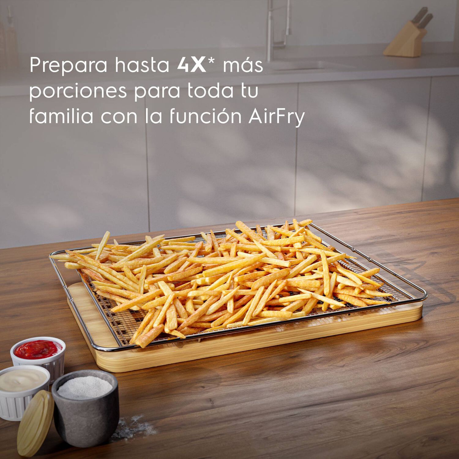 Horno El&eacute;ctrico Empotrable 80l Funci&oacute;n Freidora Aire Y Wi-fi image number 20.0