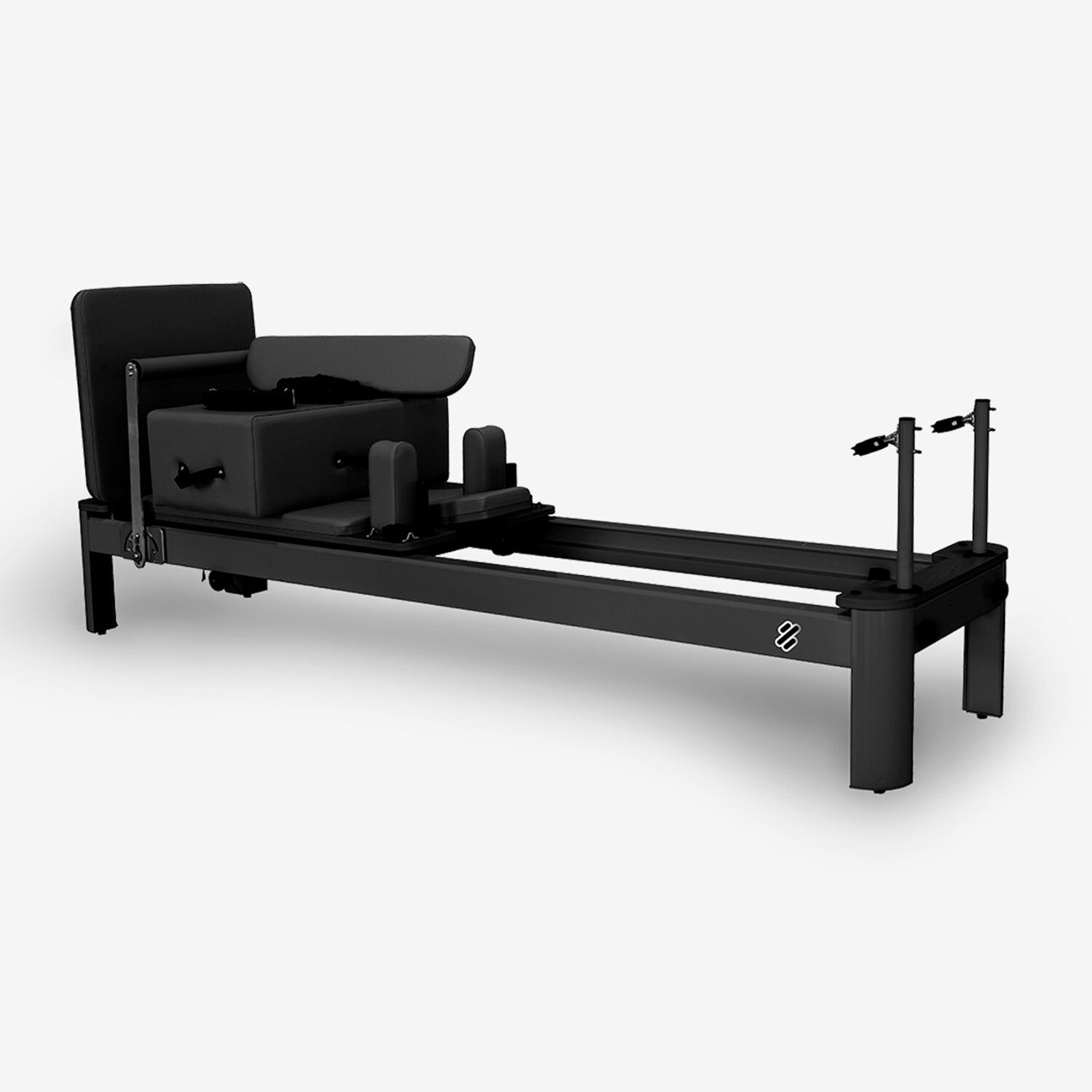 Pilates Reformer Aluminio R700 Elite - Negro image number 4.0