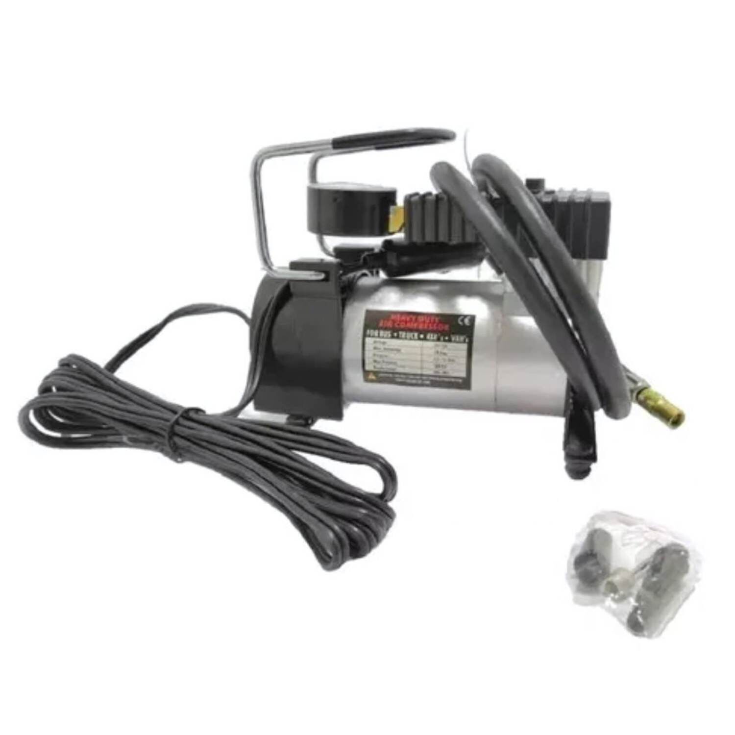Compresor Aire Metalico Vehiculo 12v Auto Moto Alta Potencia image number 4.0