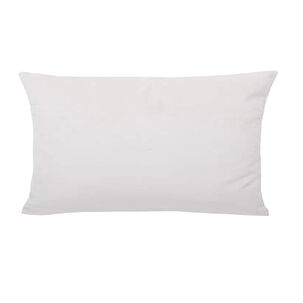 Cojin Felpa New Velvet 30x60 Ivory