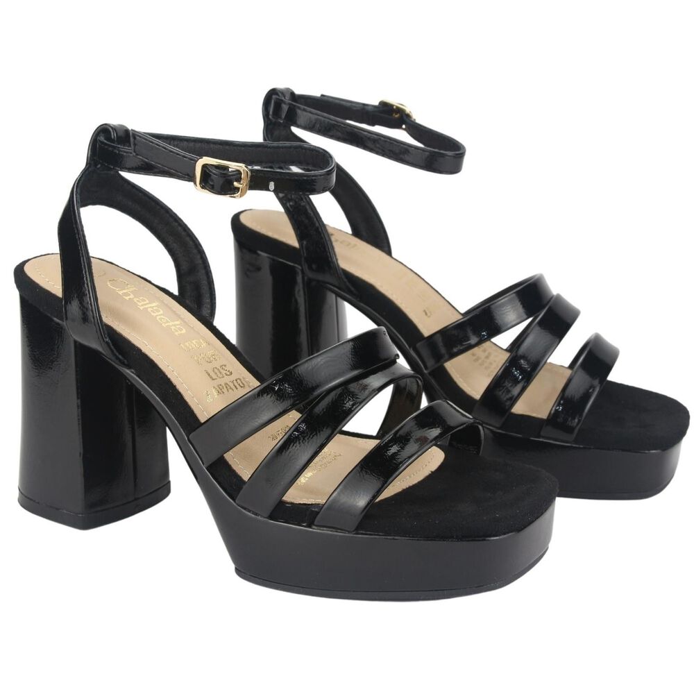 Sandalia Chalada Mujer Sussi-3 Negro Casual image number 3.0