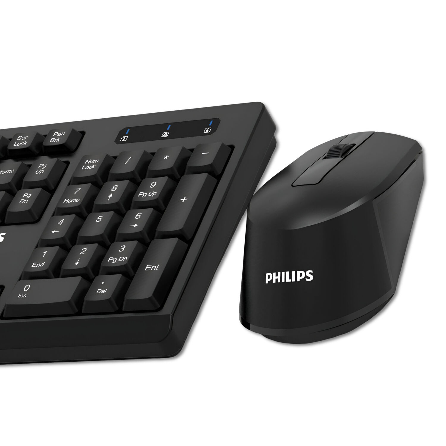 Mouse Y Teclado Inal&aacute;mbrico Philips Quiet Edition Usb 2.4ghz image number 3.0