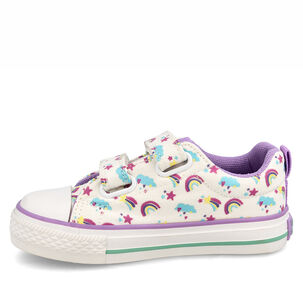 Zapatilla Niña Bubblegummers Astorga Blanco-lila
