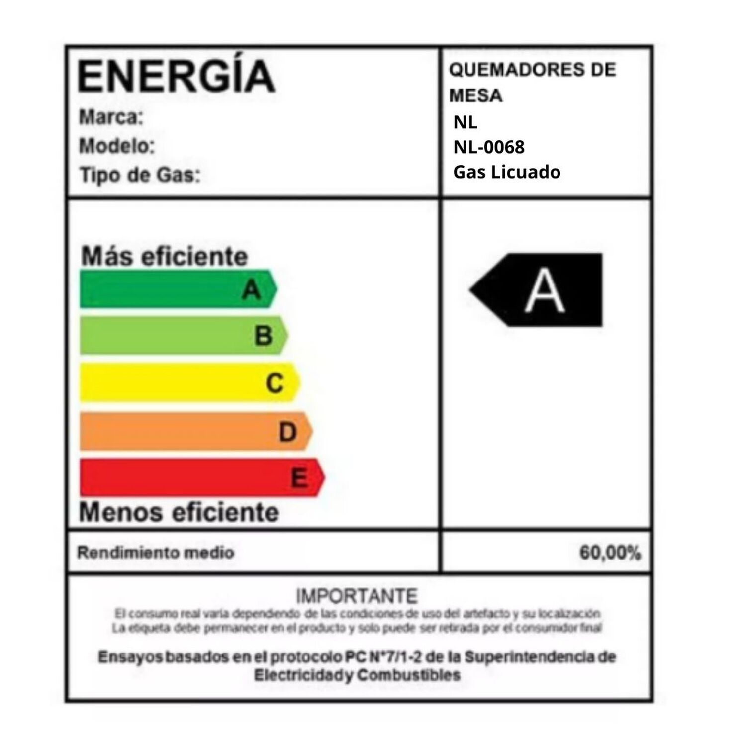 Encimera A Gas Licuado Vidrio Templado 2 Platos image number 5.0