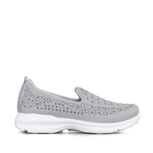 Zapatilla Casual Mujer Slip On Con Pedrer&iacute;a Weide Tfa203