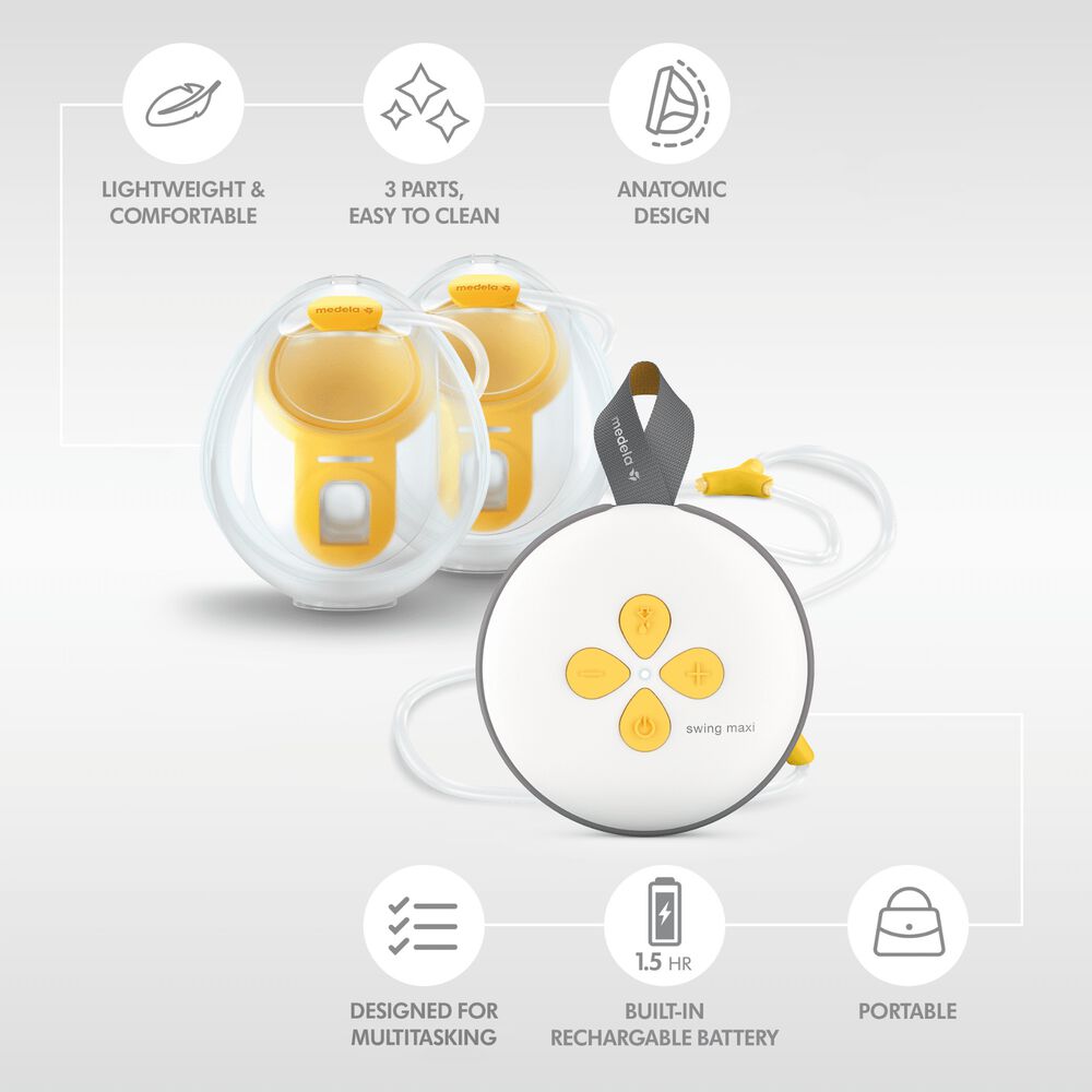 Extractor De Leche Eléctrico Swing Maxihand Free image number 1.0