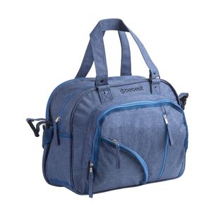 Bolso Maternal Bebesit Azul Melange